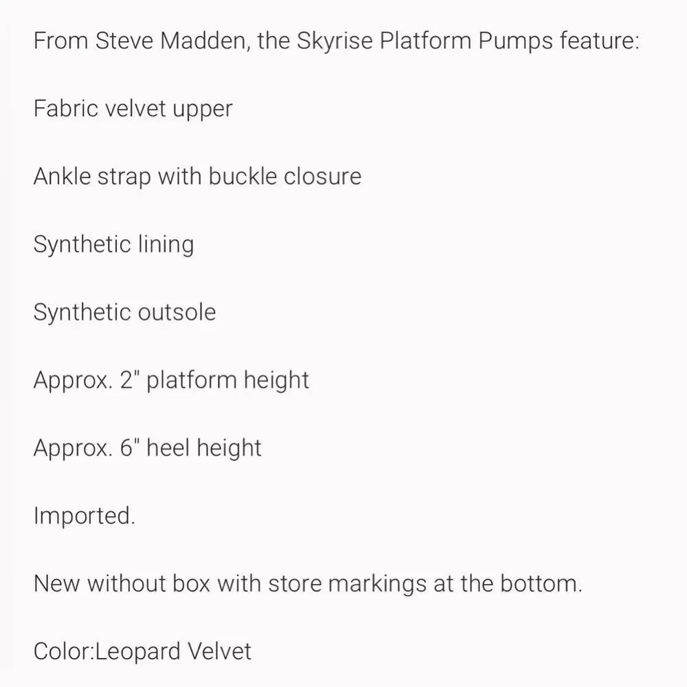 Steve Madden bold leopard